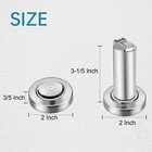 Door Stopper Magnetic Door Stop Heavy Duty Stainless Steel Door Catch Holder You