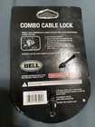 Lot 5 New Bell Combo Cable Lock Bike Bicycle  8mm X 5 Ft