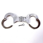 Pre-war Weimar Republic German Handcuffs High Security W key Rare Collectible