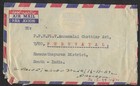 Jn Singapore Malaya 1959 Cover To India