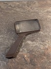 Vintage Rectangular Bausch   Lomb Magnifying Glass - Brown - Estate