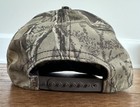 Vtg Bud King Of Beers Snapback Hat Cap Brew 90s Budweiser Camo Made In Usa Rare