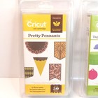 Cricut Cartridge Lot Of 2 Pretty Pennants  Tags  Bags  Boxes  More 