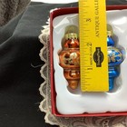 Vintage Rare Set Of 4 Mini  Dolgencorp Inc  Christmas Ornaments