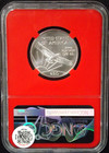 2007  50 Platinum 1 2 Ounce Eagle Statue Of Liberty Ngc X 9 9 Vaultbox Series 2