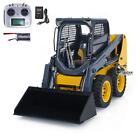 1 14 Hydraulic Rc Skid-steer Wheeled Loader Sm450 Metal Truck Motor Sound Light