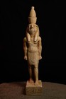 Rare Egyptian Statue Of God  Of Protection Horus  made In Egypt