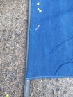 Vintage French Tricolour Flag With Stitched Cotton Panels   Topper 88cm X 67cm