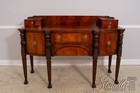 70985  Henredon Empire Style Figural Mahogany Sideboard