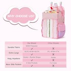 Organizador De Pa  ales Colgante Para Bebe Ni  as Rosa Cosas Articulos En Oferta