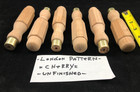 Chisel Handles - London Pattern - Cherry- 6 Pc  -