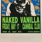 Vtg 1991 Frank Kozik Urge Overkill Silkscreen Music Concert Poster Cannibal Club