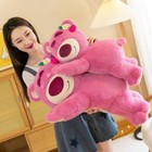 Lotso Bear Pose Plush Doll Stuffed Sleeping Pillow Toy Story Soft Plush Toy Gift