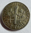 1964 Denver Roosevelt Dime Silver 10c Business Strike Us Coin