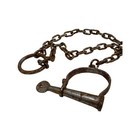 Iron Prison Shackles For Legs Or Wrists Antique Replica
