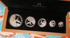 2023 Mexico Libertad 5 Coin  999 Silver Proof Set In Wood Case With Coa