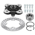 Front Wheel Hub Bearing Studs Brake Rotor For Polaris Ranger 1000 Crew Xp 17-24