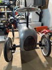 Schylling Speedster Silver Soapbox Style Toddler Ride-on Race Car Pressed Steel