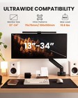 Single Monitor Arm  Fully Adjustable Monitor Mount For 13   34 Inch Screens  Fa   