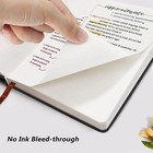 A6 Dotted Journal Notebook With Pen Holder Hardcover Dot Grid Notebook  stickers