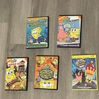 Spongebob Squarepants Dvd Lot Of 5 Movie Karate Island Seascape Capers Nautica
