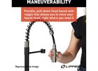 Lippert 2022109922 Coiled Pull-down Kitchen Faucet - Black stainless Steel