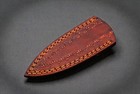 Custom Hand Made Cow Leather Knife Sheath For Fixed Blade Knife 1446
