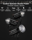 Godox Qt400iiim 400ws Studio Monolight Strobe Flash Light Kit With Usb Light