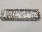 Vtg Arthur Court Serving Tray Platter 1986 Cast Aluminum Bunny Rabbit Family