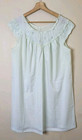 Vintage Sears Nightgown Size M l Lace Floral Trim 60s Cottagecore Perma-prest