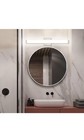 Bathroom Vanity Light Brushed Nickel Led 24  14w 4000k Wall Bar Mirror Fixture