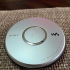 Sony Walkman D-ej011 Portable Player Silver  Tested And Working Cd Mega Bass