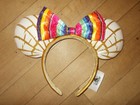 Disney Parks Minnie Mouse Mixed Lot Of 3 Pairs Of Ear Headbands