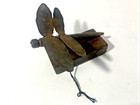 Vintage Jan Barboglio Dragonfly Iron Metal Art Sculpture Figurine Decor Lot 2