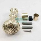 Vintage Solid Brass Designer Knob Head Handle Only For Wooden Walking Stick Cane