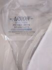 Arrow Sanforized Mens Dress Shirt Tapered White Vtg 60s Nos 15 35 New