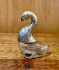 Vintage Collectible Avon Precious Swan Cologne Perfume Charisma Bottle Empty