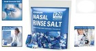 Natural Saline Packets For Nasal Rinse - 120pcs 2 34g Individually Wrapped Packs