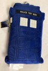 Doctor Who Tardis Plush Pillow Sci-fi Show Pillow 12 X 20 Used With Tags