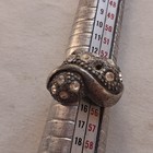 Extremely Rare Ancient Slver Antique Roman Ring Artifact Amazing With  Stones