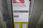 Delta Crestfield 20  Inch Sliding Shower Bath Tub Door Handle Brushed Nickel