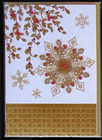 Lot Of 6 Papyrus Premium Christmas Holiday Cards Fancy   Festive-bonus Tags Inc