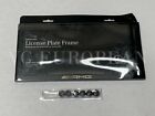 Mercedes-benz Genuine Amg Black Slimline License Plate Frame New