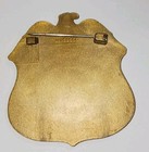 Vintage Fbi Tour Headquarters Washington Dc Souvenir Badge Pin Gold Tone