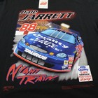 Vtg Dale Jarrett Shirt Mens Xl Black Nascar Racing Race Car 88 Graphic 90s New