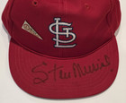 1970 s Stan Musial Signed Snap Back Hat And Pin-hof-st  Louis Cardinals-jsa