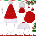 6pcs Pet Christmas Santa Hats Adjustable Dog Cat Puppy Kitten Small Pet Costume