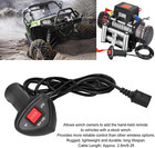 Electric Winch Remote Control 3 Prong With 9 2ft Cable  Controller Replacement