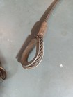 Vintage Heavy 1 2  Steel -7 Foot Tow Cable  