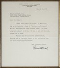 Learned Hand - Typed Letter Signed 01 11 1956